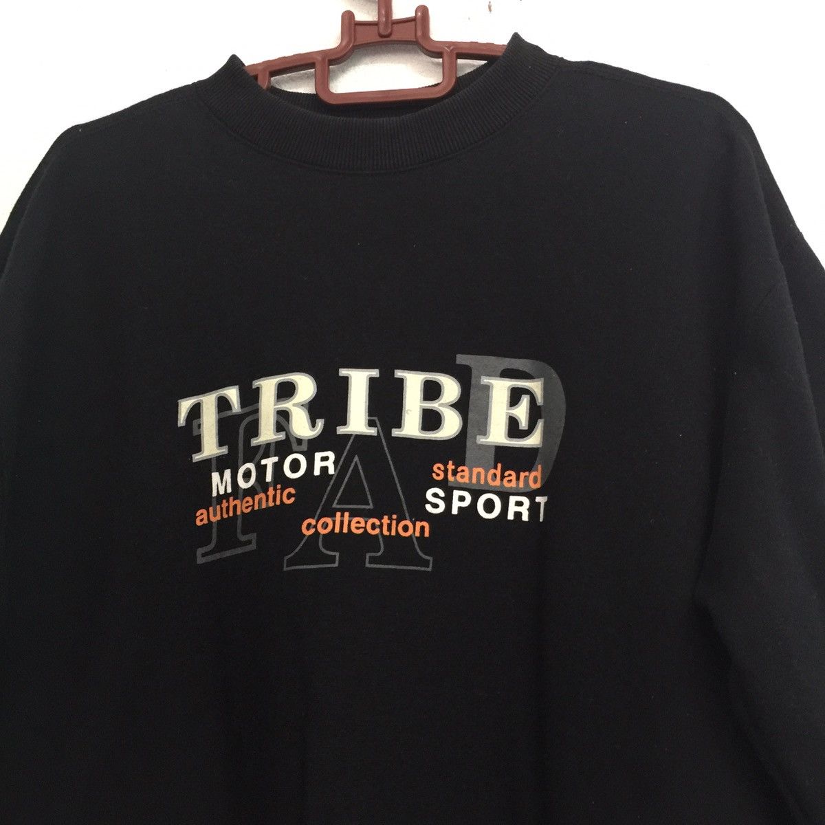 Japanese Brand Gran sergeo tribe motor sport spell out sweatshirt Size US M / EU 48-50 / 2 - 4 Thumbnail