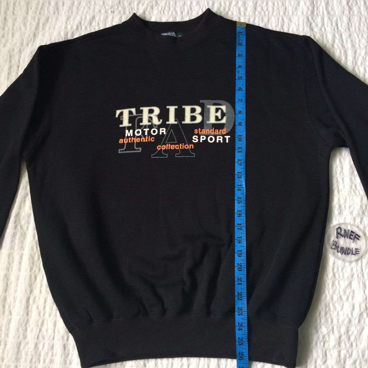 Japanese Brand Gran sergeo tribe motor sport spell out sweatshirt Size US M / EU 48-50 / 2 - 14 Thumbnail