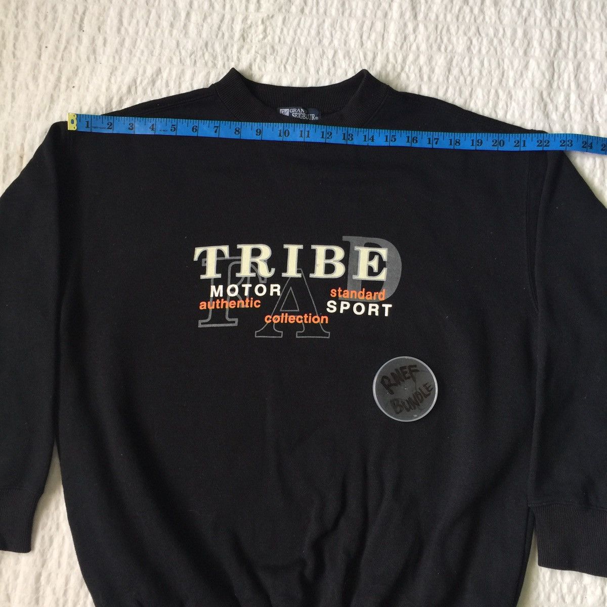 Japanese Brand Gran sergeo tribe motor sport spell out sweatshirt Size US M / EU 48-50 / 2 - 12 Thumbnail