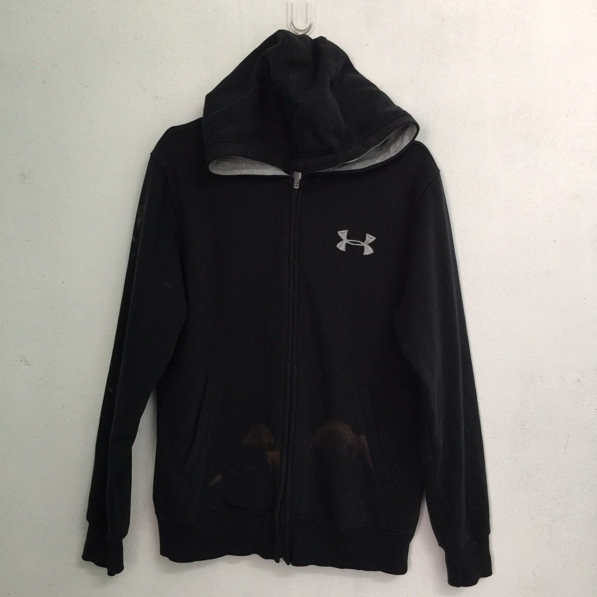 Japanese Brand Under amour faded big logo sweatshirt Size US L / EU 52-54 / 3 - 6 Thumbnail