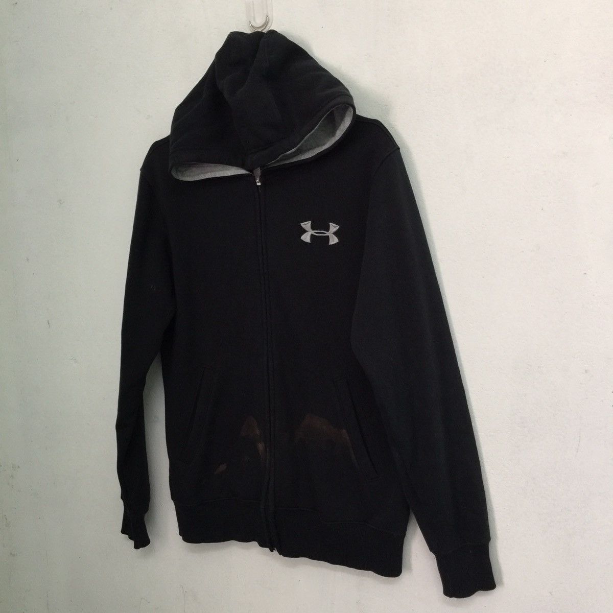 Japanese Brand Under amour faded big logo sweatshirt Size US L / EU 52-54 / 3 - 5 Thumbnail
