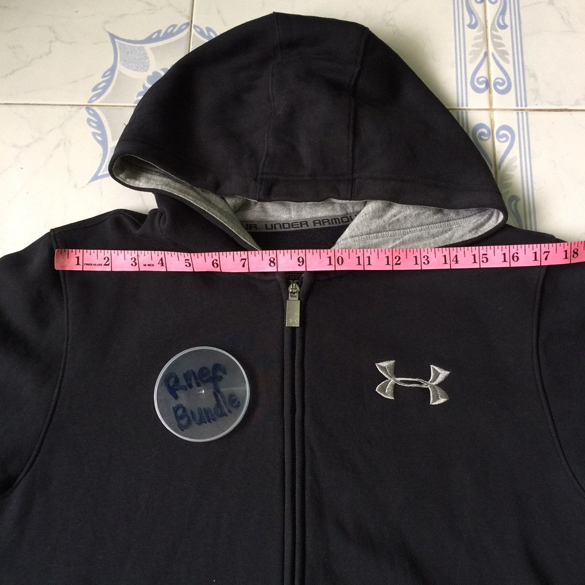Japanese Brand Under amour faded big logo sweatshirt Size US L / EU 52-54 / 3 - 13 Thumbnail