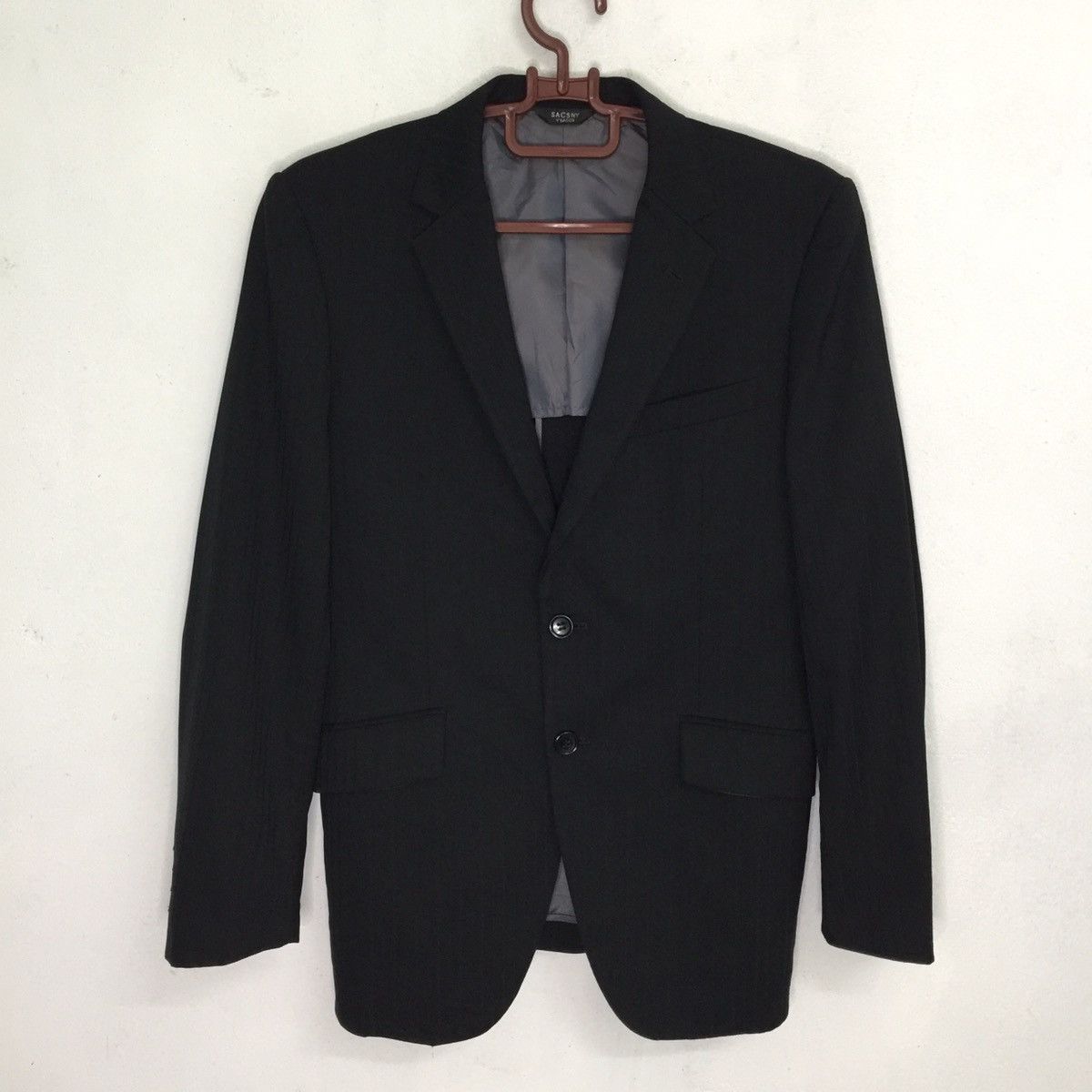 image of Yohji Yamamoto 3D Stretch Sacsny Y'saccs Blazer Jacket, Men's (Size Small)