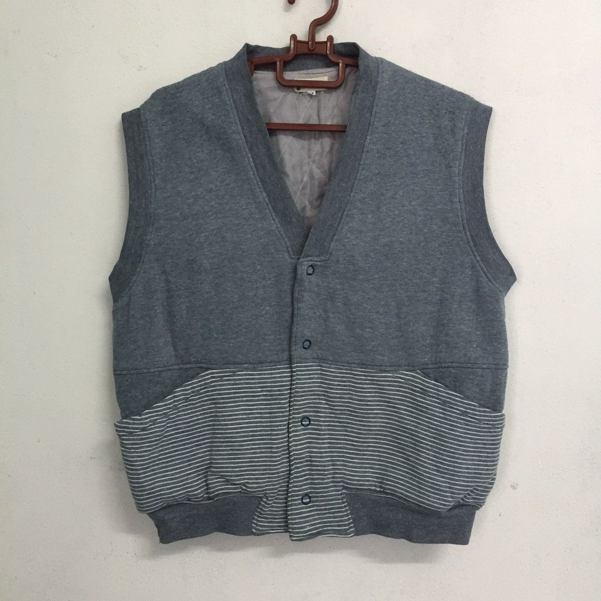 image of Colleague Stripes Design Vest, Men's (Size Medium)
