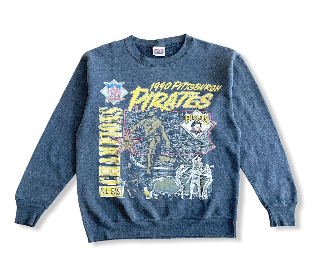 MLB 1990 Pittsburg Pirates Stadium History Chest Logo Sweaters Size US L / EU 52-54 / 3 - 1 Thumbnail