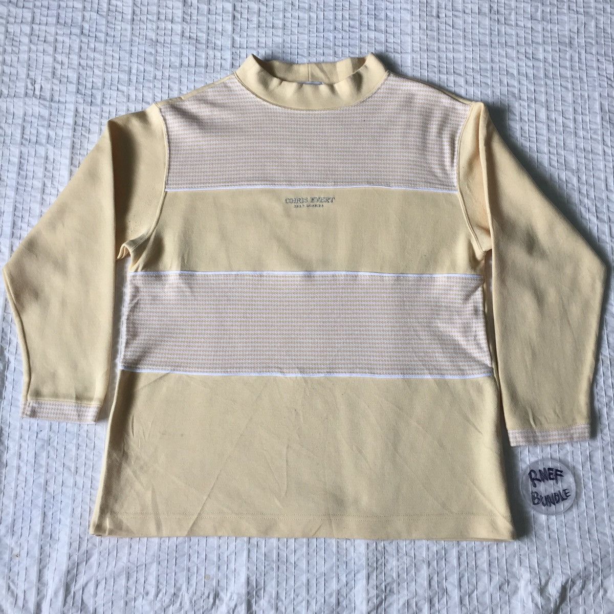 Japanese Brand Chris Evert Sweatshirt Made in Japan Size US M / EU 48-50 / 2 - 10 Thumbnail