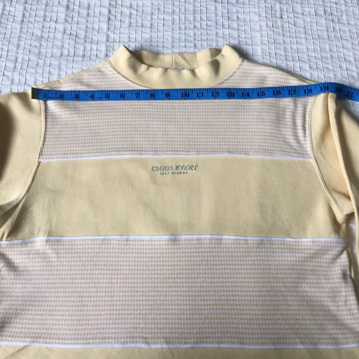 Japanese Brand Chris Evert Sweatshirt Made in Japan Size US M / EU 48-50 / 2 - 12 Thumbnail
