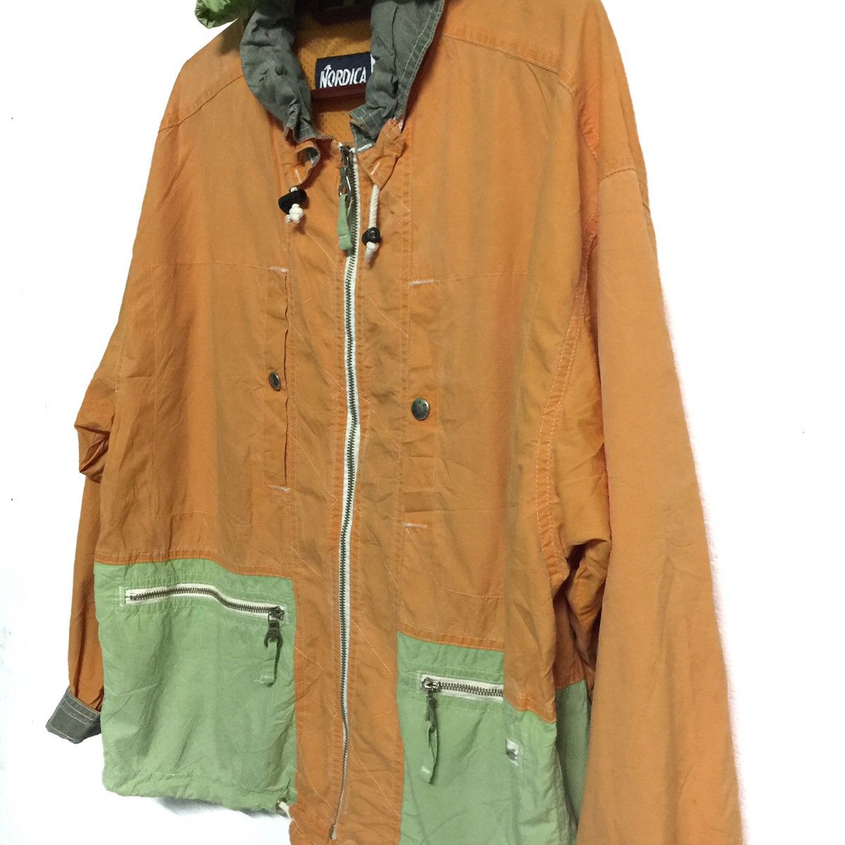 Other NORDICA JACKET MULTICOLOUR MADE IN ITALY ZIPPER WITH HOODIE Size US L / EU 52-54 / 3 - 4 Thumbnail