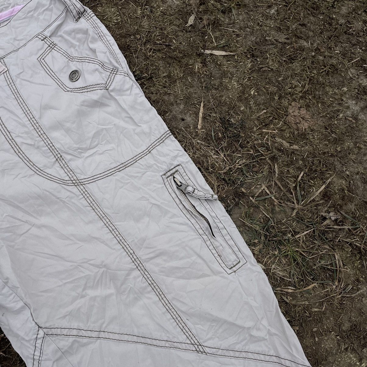Vintage Vintage 90s Baggy Cargo Pants Parachute Streetwear Y2K 30 Size 30" / US 8 / IT 44 - 7 Thumbnail