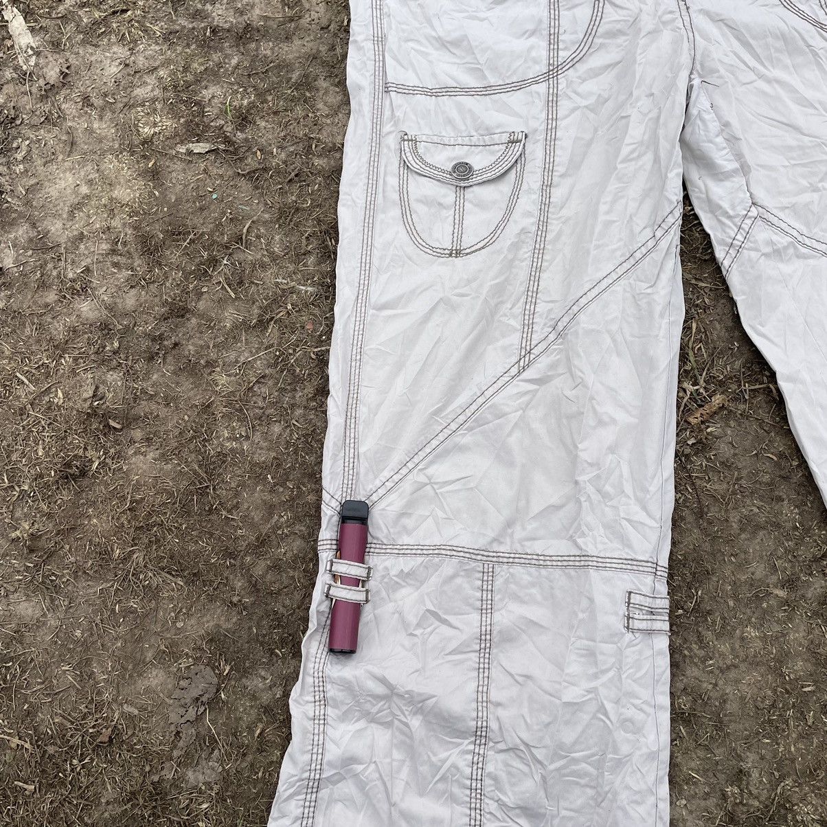 Vintage Vintage 90s Baggy Cargo Pants Parachute Streetwear Y2K 30 Size 30" / US 8 / IT 44 - 4 Thumbnail