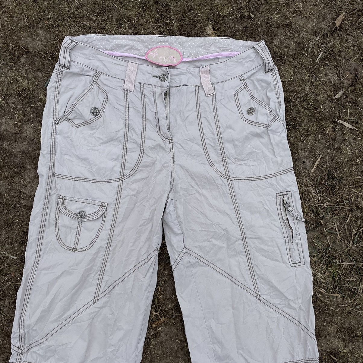 Vintage Vintage 90s Baggy Cargo Pants Parachute Streetwear Y2K 30 Size 30" / US 8 / IT 44 - 6 Thumbnail