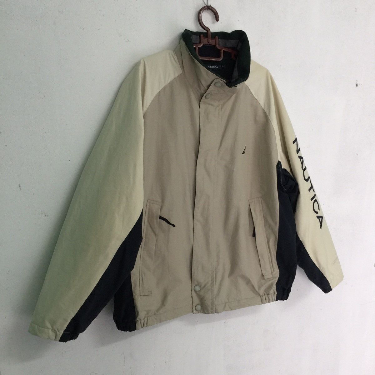 Nautica Nautica button up jacket big logo at hand Size US XL / EU 56 / 4 - 3 Thumbnail