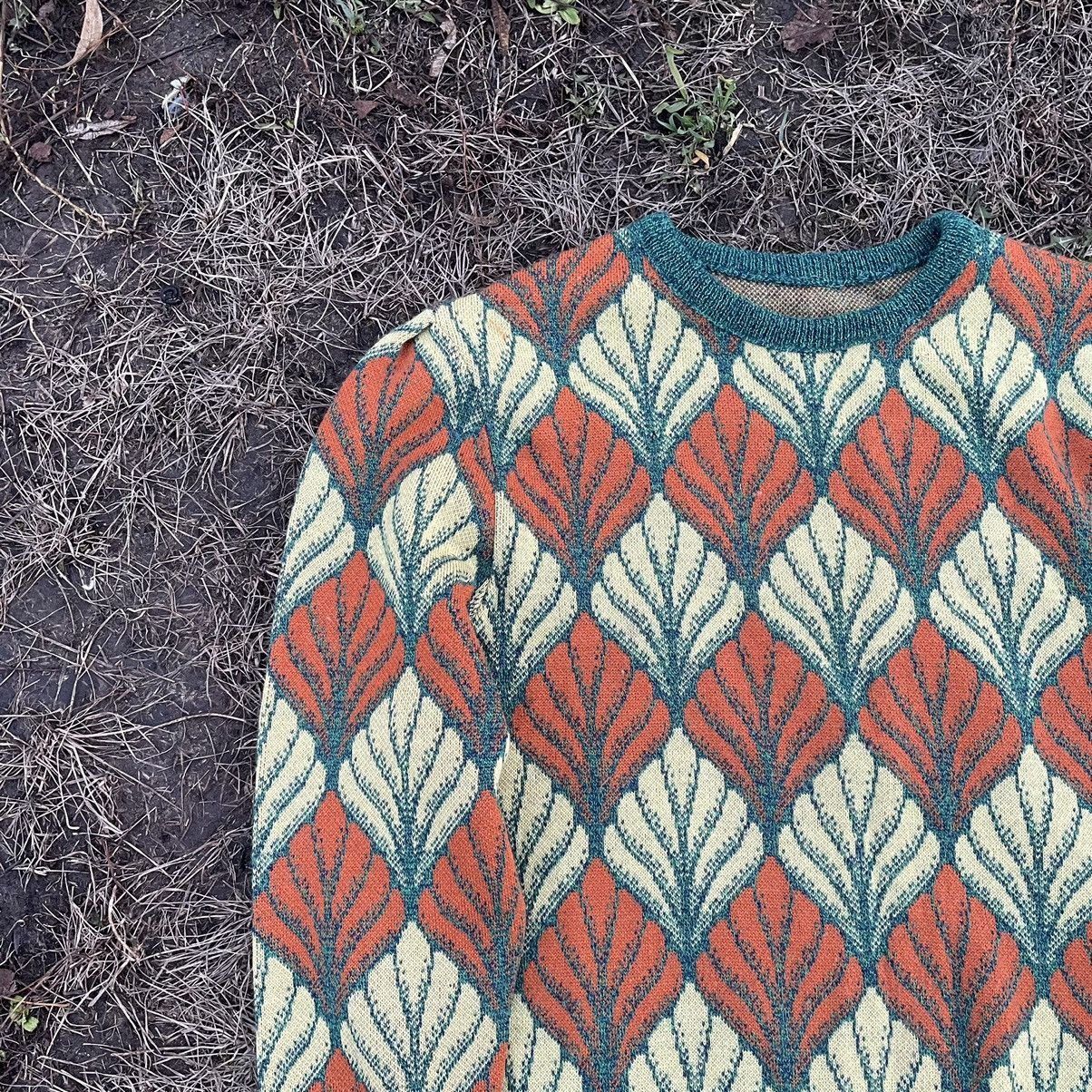 If Six Was Nine Vintage Y2K Mohair Teddy Grass Sweater Distressed Style Size M / US 6-8 / IT 42-44 - 4 Thumbnail