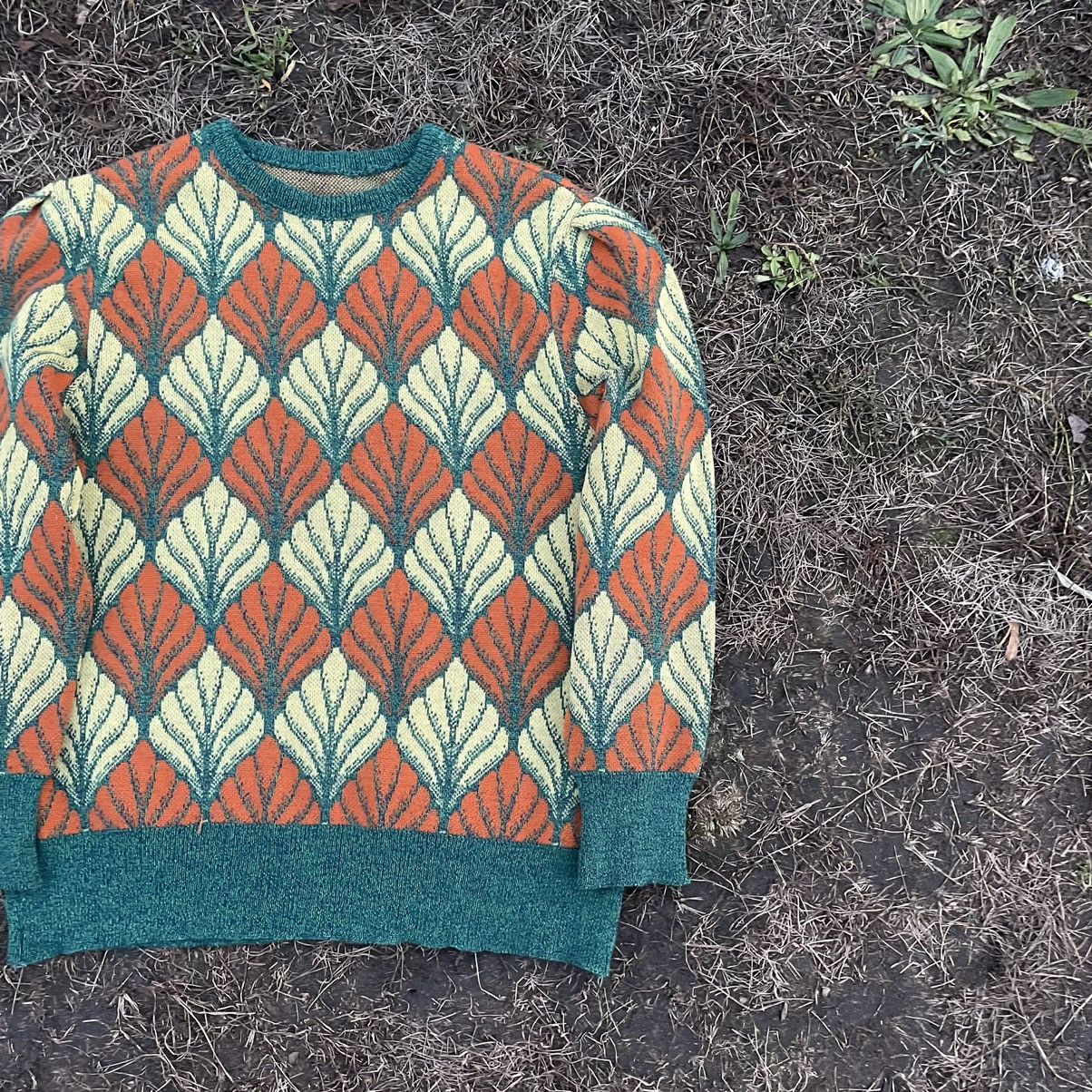 If Six Was Nine Vintage Y2K Mohair Teddy Grass Sweater Distressed Style Size M / US 6-8 / IT 42-44 - 2 Thumbnail