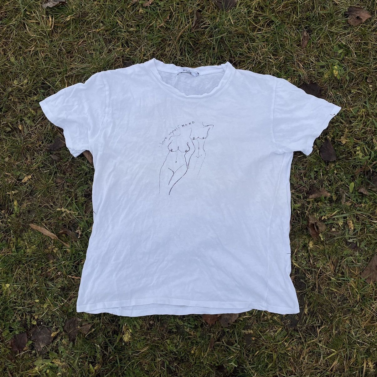 Vintage 90s Sexy Body Tits Girl Horror Porno Tee Band Shirt