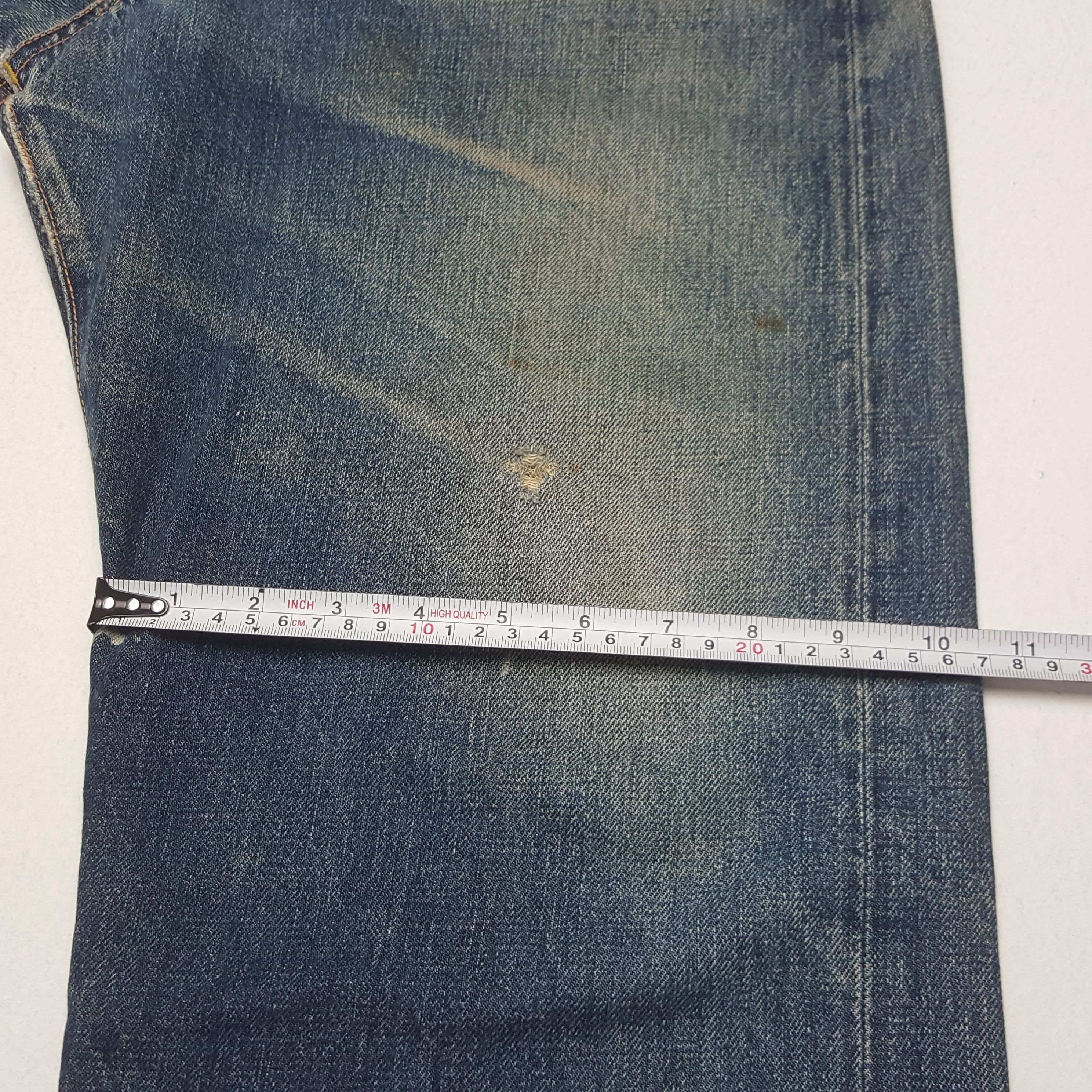 Japanese Brand × Vintage Vintage Evis Japan Custom Blue Daicock Denim Jeans Size US 32 / EU 48 - 10 Thumbnail