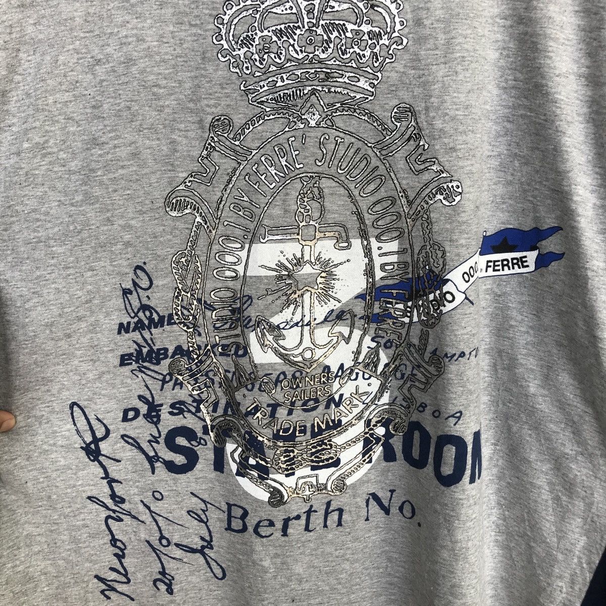 Ferre × Gianfranco Ferre *FERRE STUDIO MEN TSHIRT ITALY Size US M / EU 48-50 / 2 - 9 Thumbnail