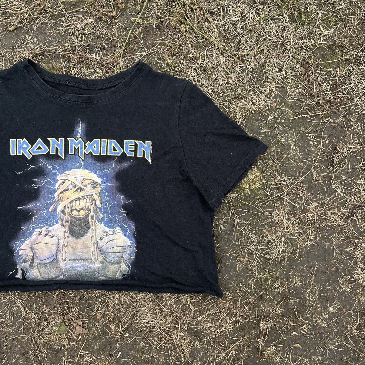 Vintage Vintage 90s Iron Maiden Graphic Tee Sun Faded Grunge Slim M Size M / US 6-8 / IT 42-44 - 3 Thumbnail