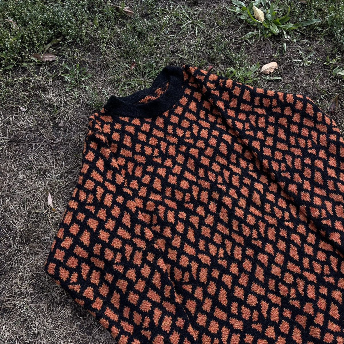 Vintage Vintage Y2K All Over Print Sweater Streetwear Hypebeast L Size L / US 10 / IT 46 - 4 Thumbnail