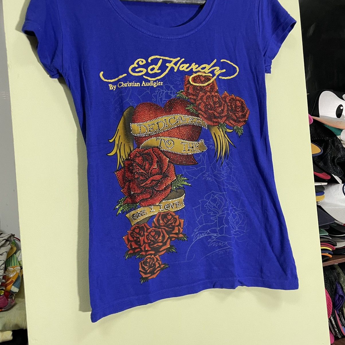 Ed Hardy Vintage Y2K Faded Tee Logo 90s Ed Hardy M Size M / US 6-8 / IT 42-44 - 4 Thumbnail