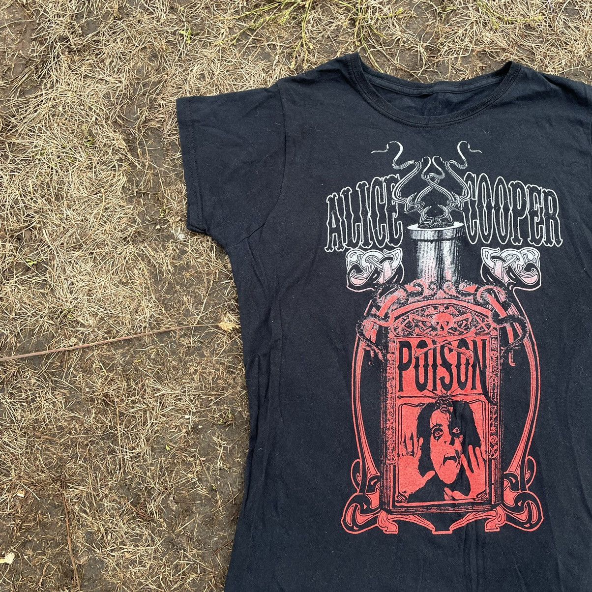 Vintage Vintage Y2K Alice Cooper Poison Band Graphic Tee Grunge M Size M / US 6-8 / IT 42-44 - 3 Thumbnail