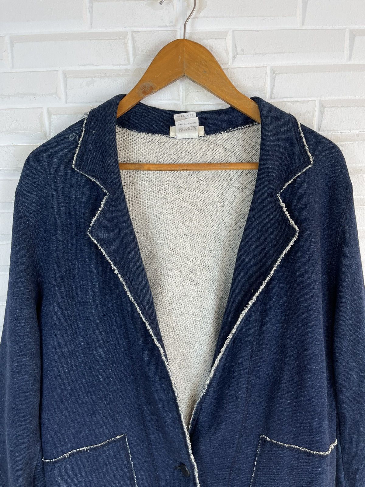 Indigo × Issey Miyake × Vintage Rare BLUE INDIGO DYED ISSEY MIYAKE Designer Size US M / EU 48-50 / 2 - 4 Thumbnail