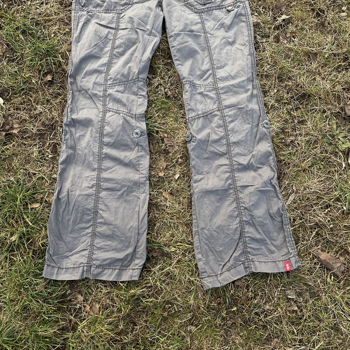 Vintage Vintage 90s Baggy Cargo Pants Faded Streetwear Y2K Logo 30 Size 30" / US 8 / IT 44 - 2 Thumbnail