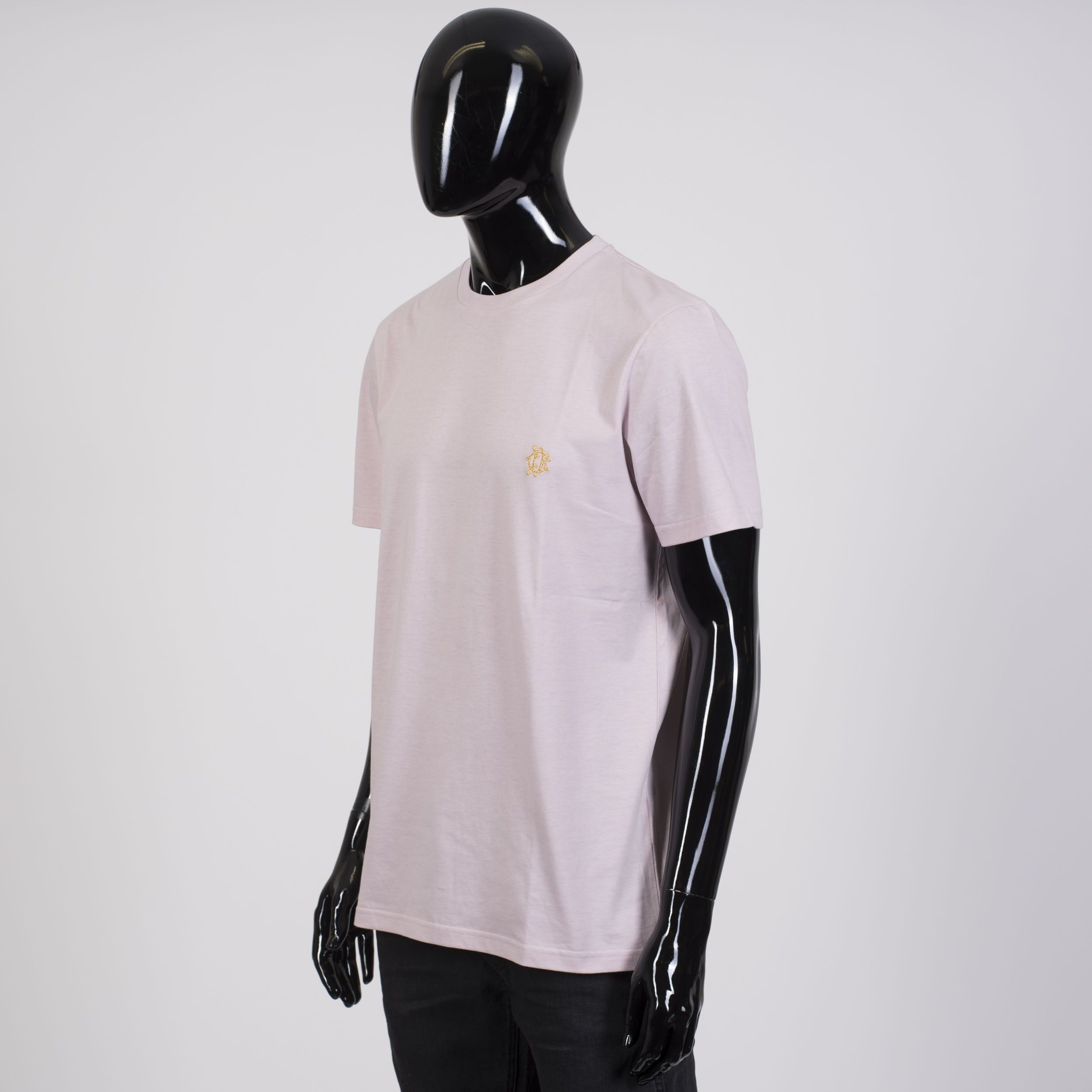 Dior Pink Cotton Crewneck Tshirt With CD Gothique Embroidery Size US L / EU 52-54 / 3 - 2 Thumbnail