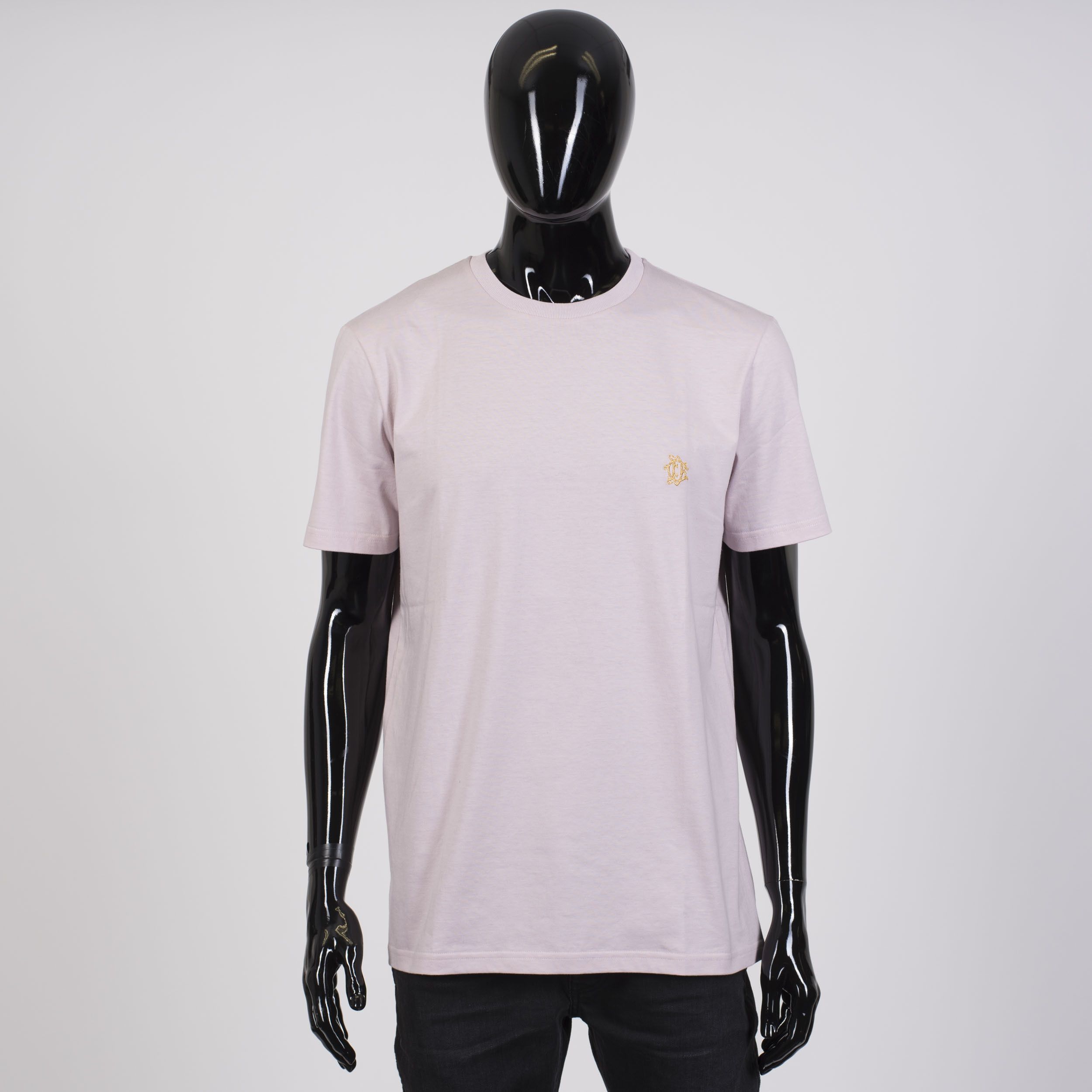Dior Pink Cotton Crewneck Tshirt With CD Gothique Embroidery Size US L / EU 52-54 / 3 - 1 Thumbnail