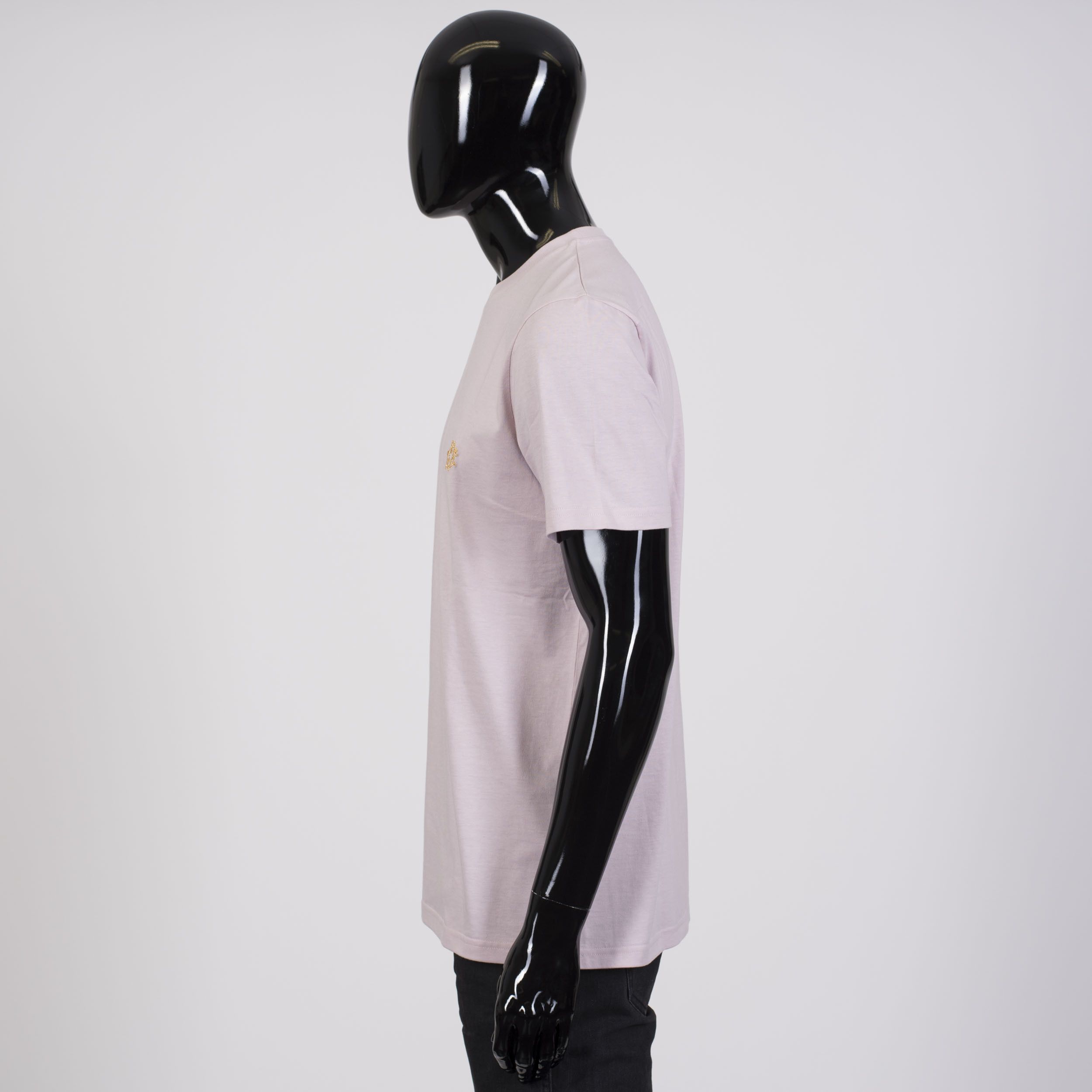 Dior Pink Cotton Crewneck Tshirt With CD Gothique Embroidery Size US L / EU 52-54 / 3 - 3 Thumbnail