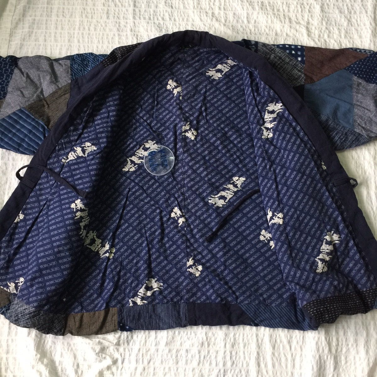 Japanese Brand Kimono Quilted Patchwork Like Bode Visvim Kapital Style Size US M / EU 48-50 / 2 - 7 Thumbnail