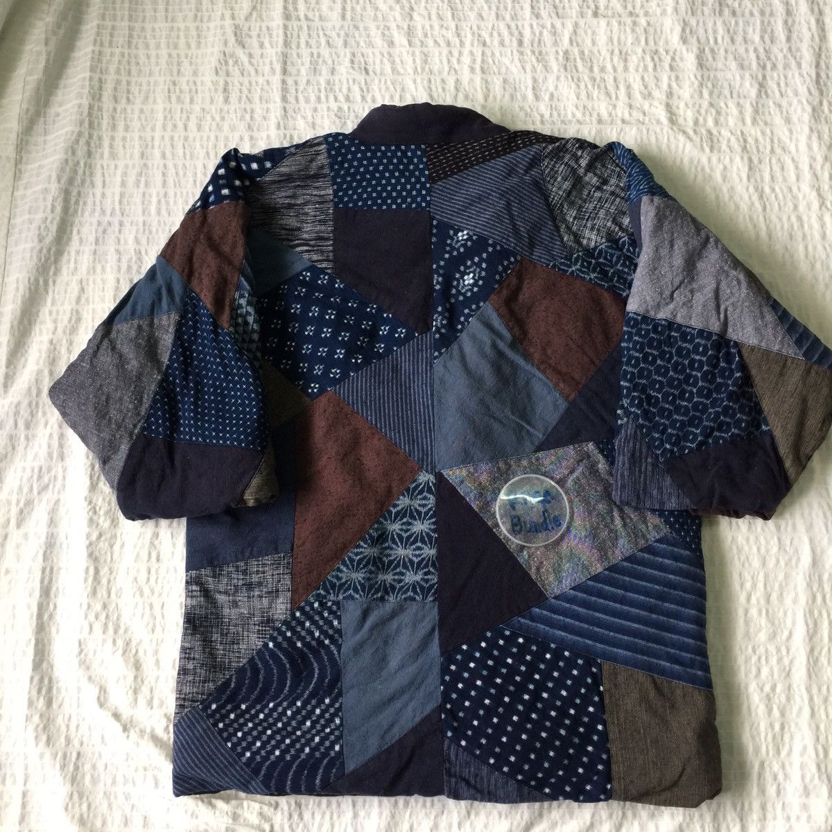 Japanese Brand Kimono Quilted Patchwork Like Bode Visvim Kapital Style Size US M / EU 48-50 / 2 - 11 Thumbnail