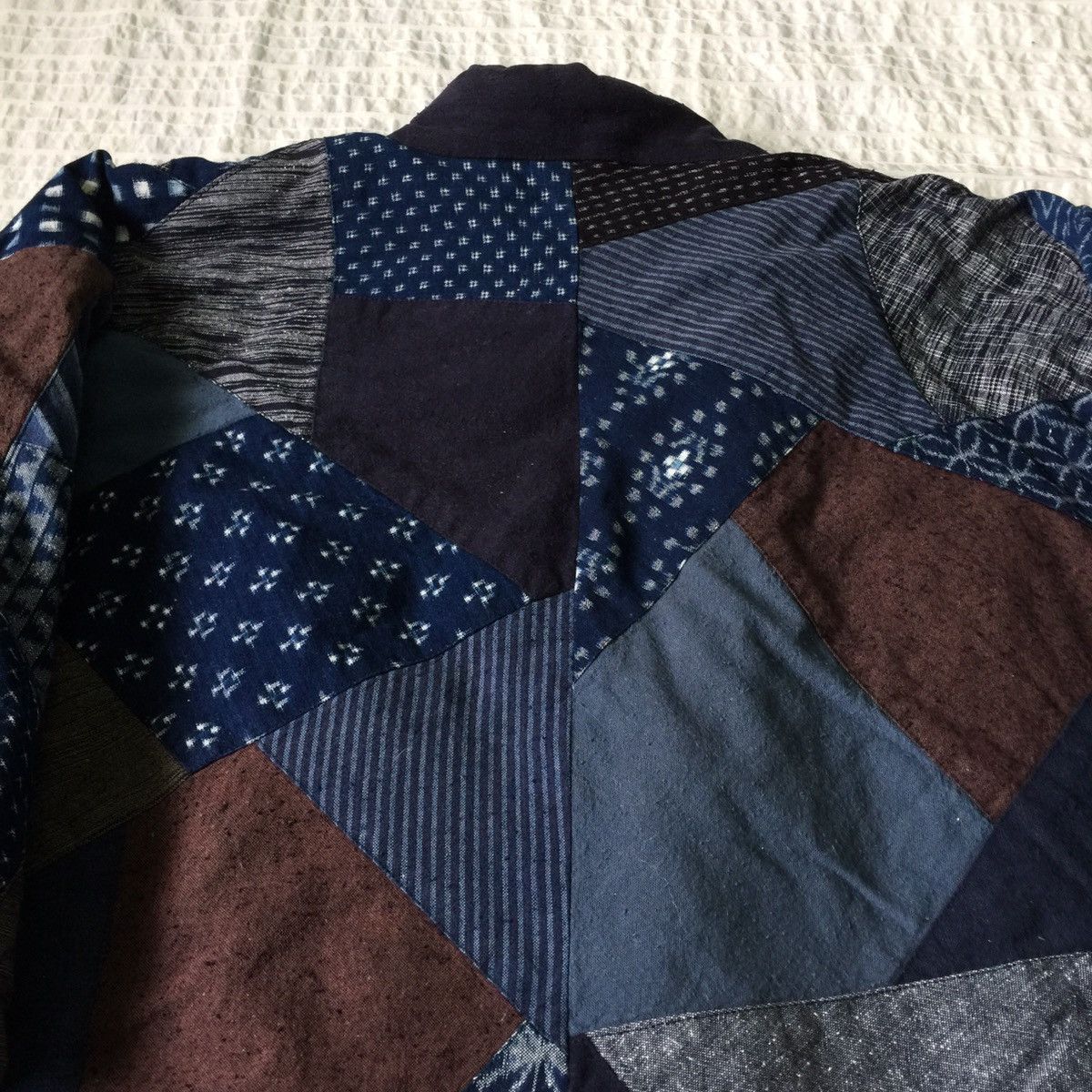 Japanese Brand Kimono Quilted Patchwork Like Bode Visvim Kapital Style Size US M / EU 48-50 / 2 - 12 Thumbnail