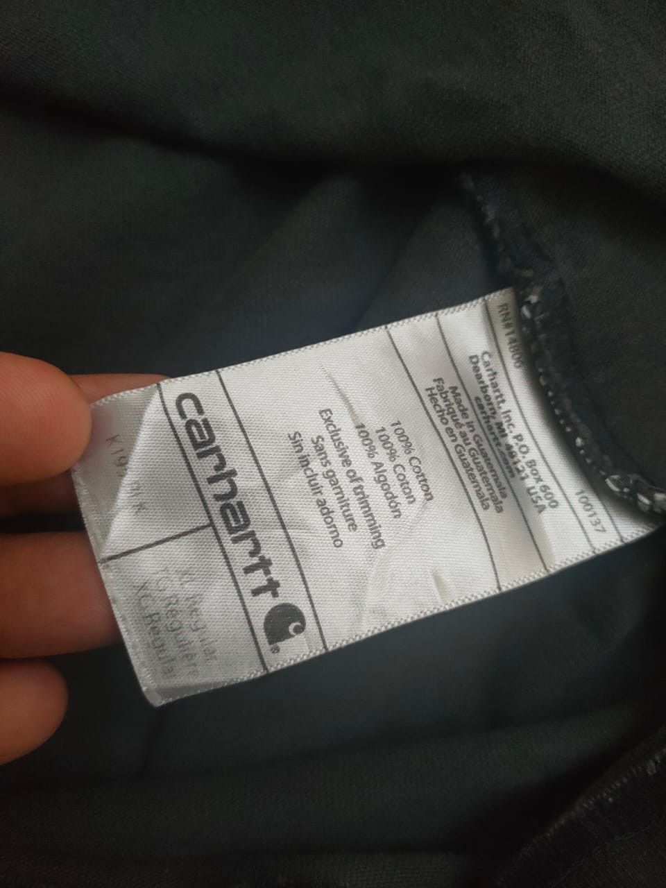 Carhartt Carhartt Faded T Size US XL / EU 56 / 4 - 7 Thumbnail