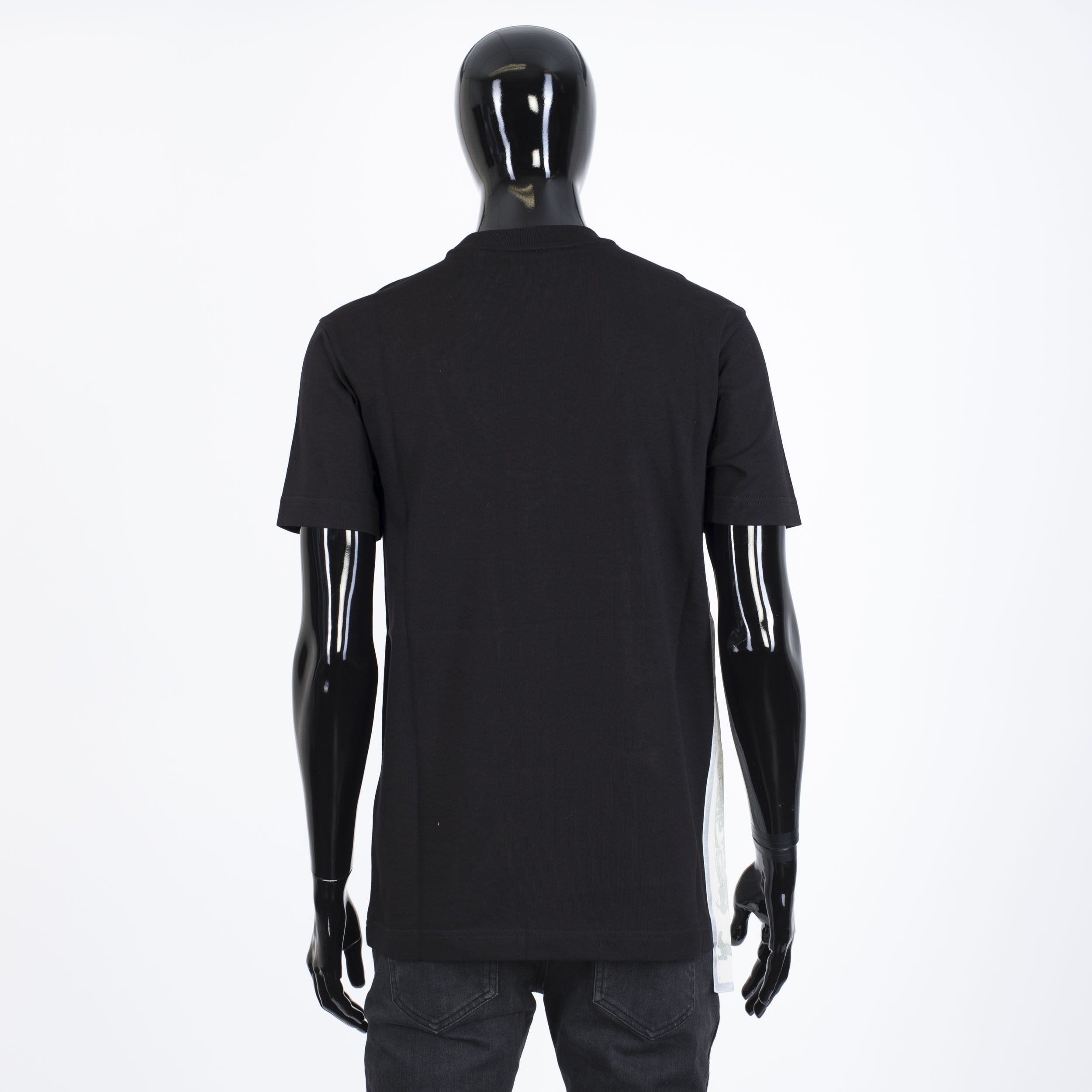 Dior x RAYMOND PETTIBON Black Cotton Jersey Tshirt With Patch Size US XS / EU 42 / 0 - 5 Thumbnail