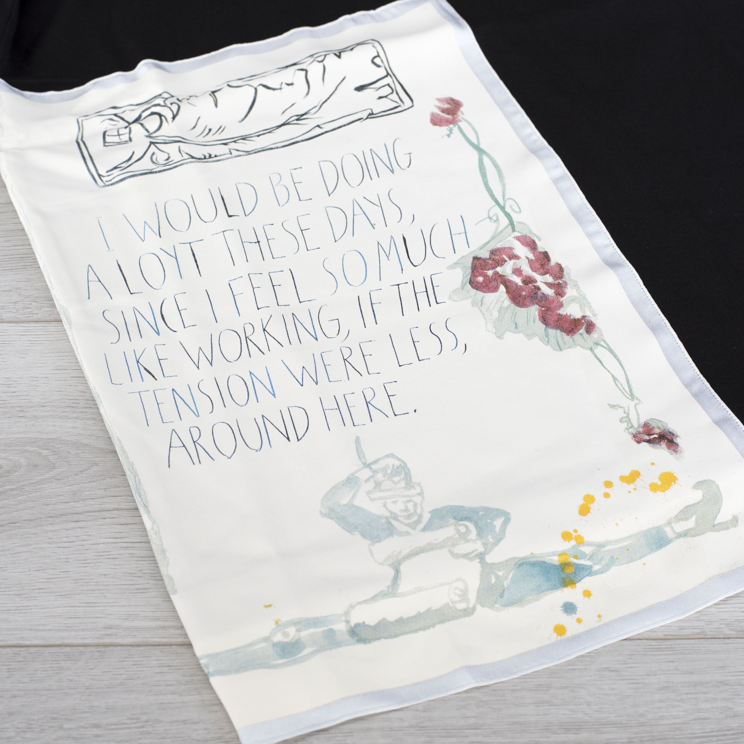 Dior x RAYMOND PETTIBON Black Cotton Jersey Tshirt With Patch Size US XS / EU 42 / 0 - 10 Thumbnail