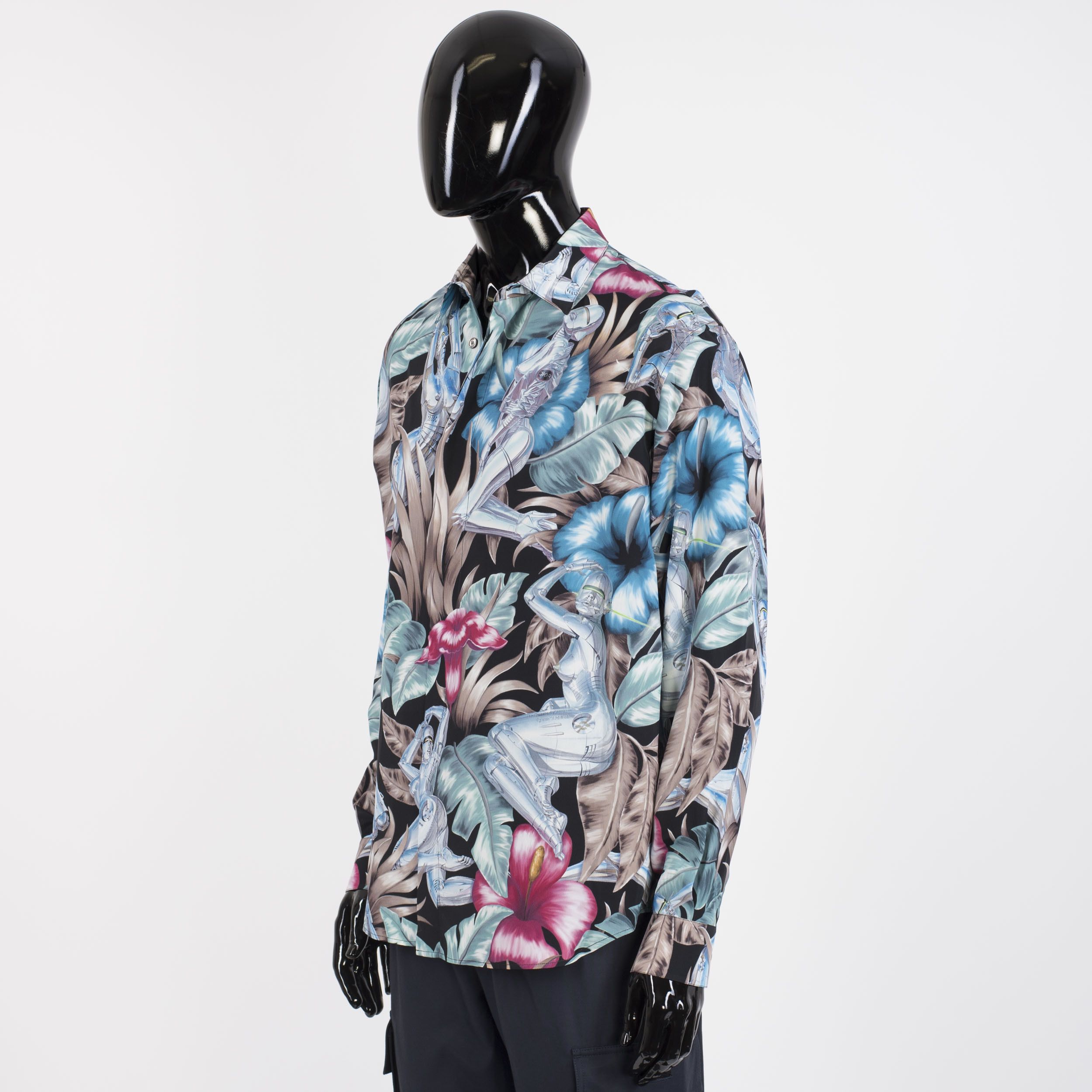 Dior × Kim Jones x SORAYAMA Technical Canvas Shirt In Dior & Sorayama Print Size US M / EU 48-50 / 2 - 2 Thumbnail
