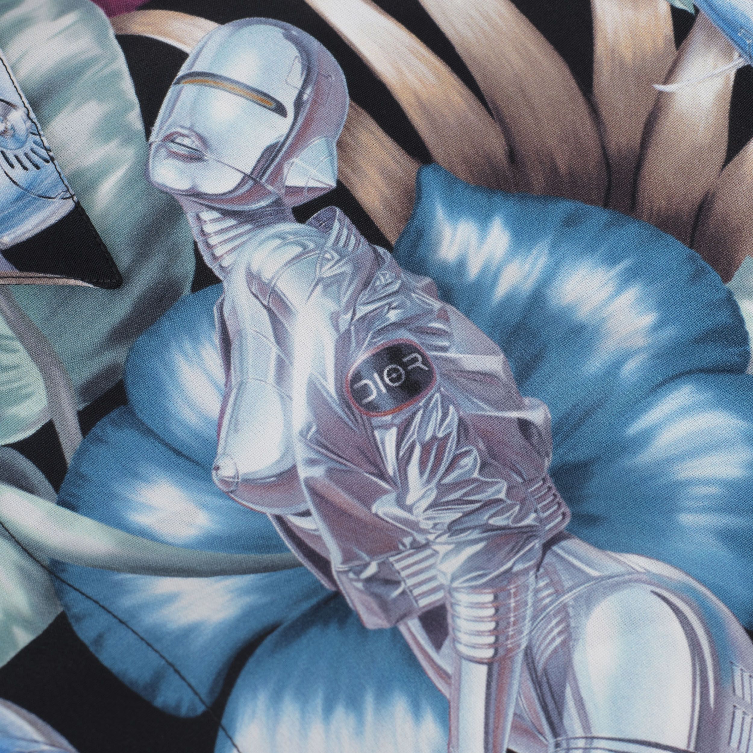 Dior × Kim Jones x SORAYAMA Technical Canvas Shirt In Dior & Sorayama Print Size US M / EU 48-50 / 2 - 10 Thumbnail