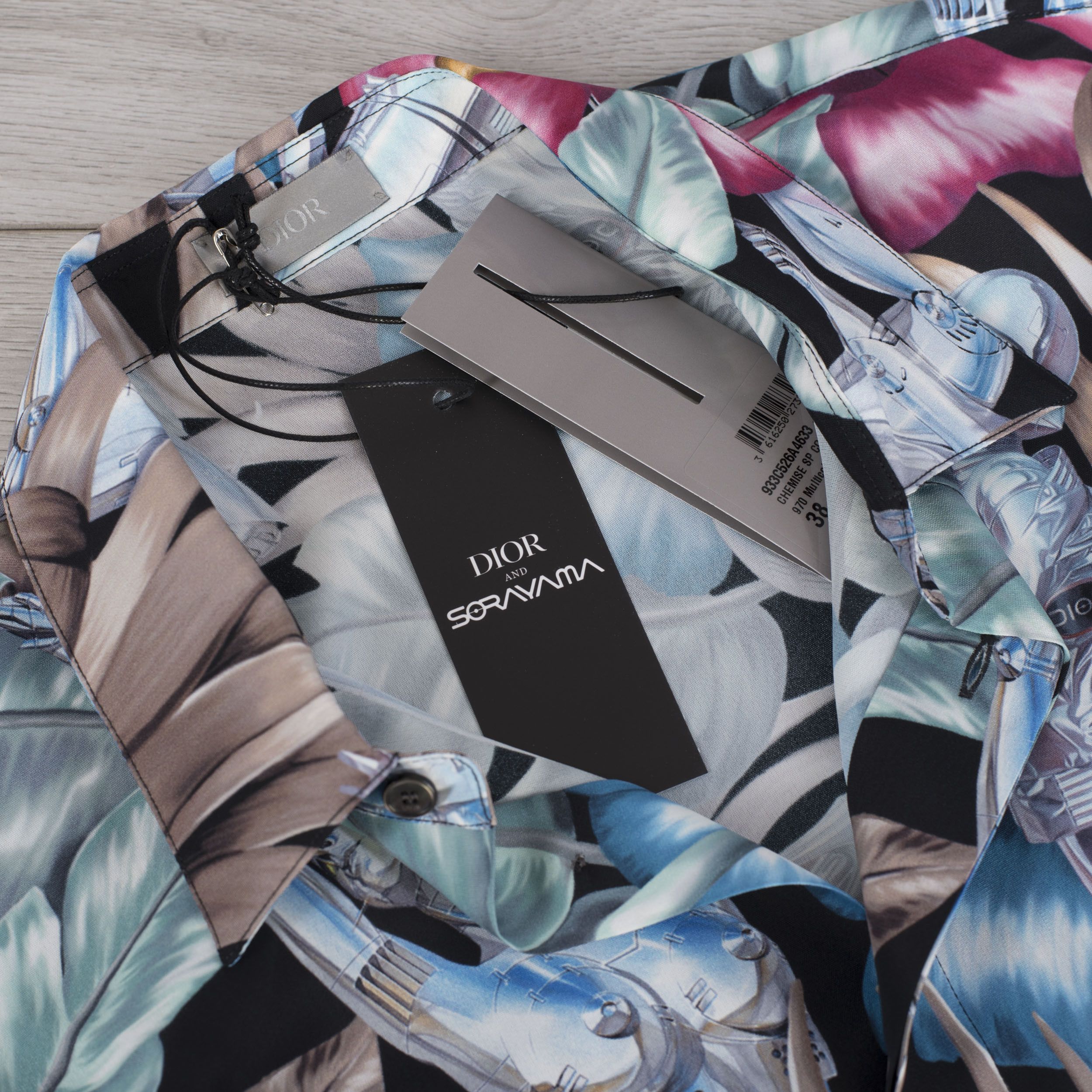 Dior × Kim Jones x SORAYAMA Technical Canvas Shirt In Dior & Sorayama Print Size US M / EU 48-50 / 2 - 12 Thumbnail