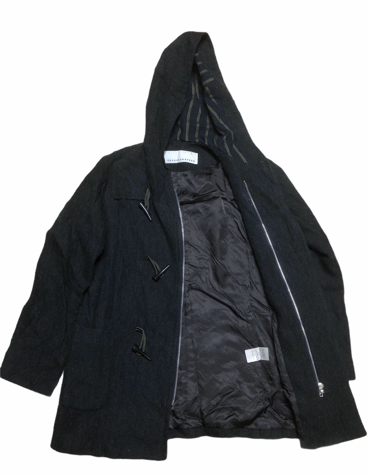 Issey Miyake × Vintage 🔥DELETE TODAY❌ MIYAKE Duffle Wool Coat Hooded Medium Size US M / EU 48-50 / 2 - 1 Thumbnail