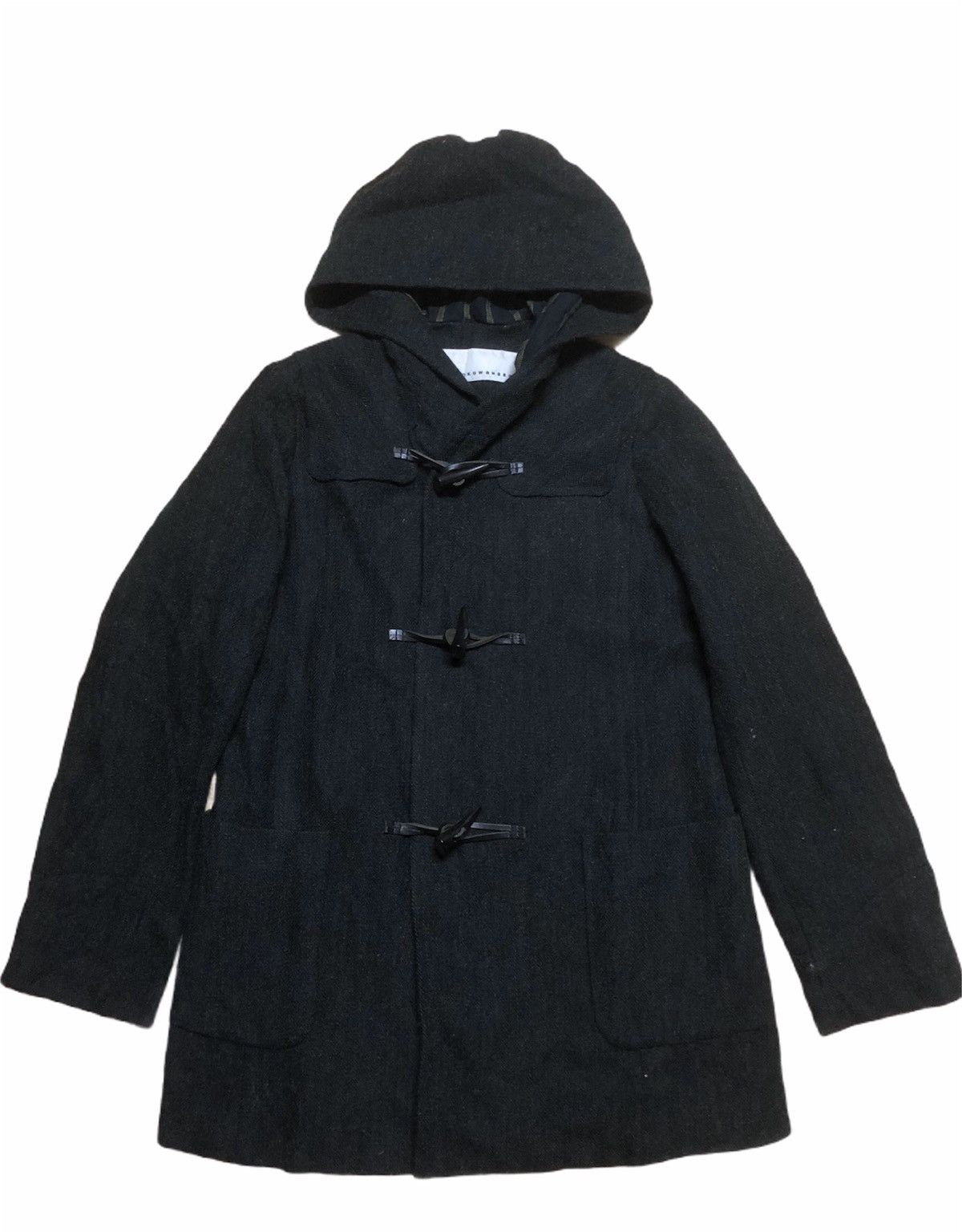 Issey Miyake × Vintage 🔥DELETE TODAY❌ MIYAKE Duffle Wool Coat Hooded Medium Size US M / EU 48-50 / 2 - 4 Thumbnail