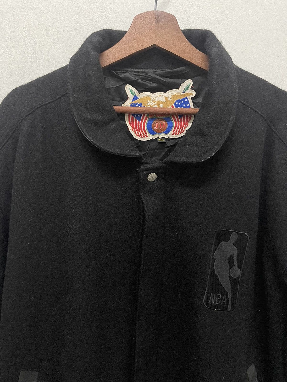 Jeff Hamilton 🔥 DOPE JEF HAMILTON NBA OVERSIZED BLACK JACKET Size US XXL / EU 58 / 5 - 7 Thumbnail