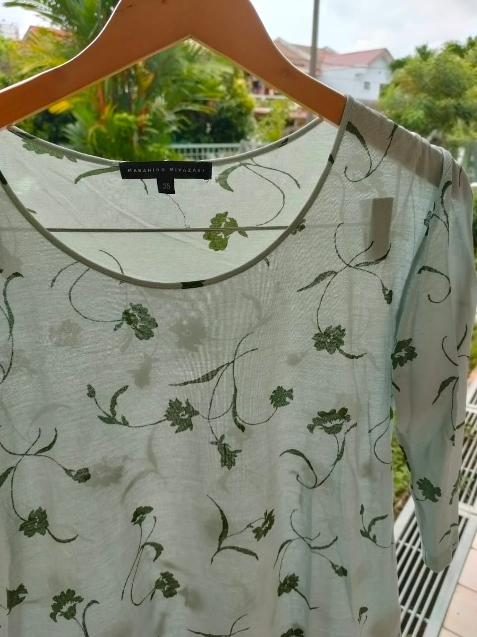 Japanese Brand Masahiro Miyazaki Blouse Size M / US 6-8 / IT 42-44 - 4 Thumbnail
