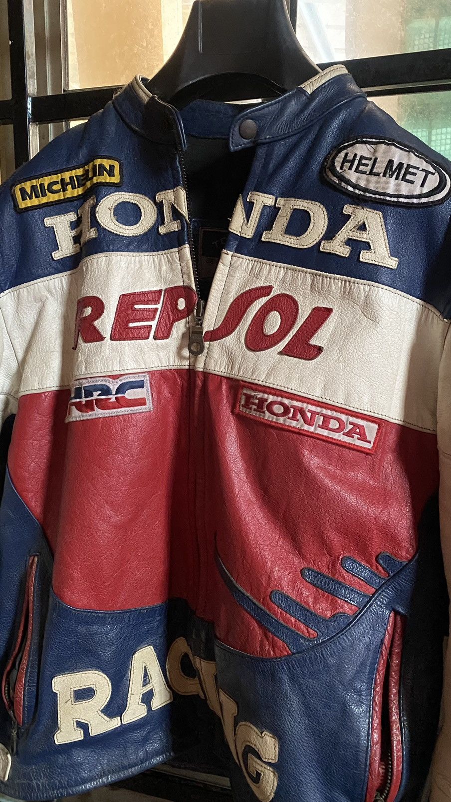 Honda 90’s Racing Leather Jacket Repsol Honda Size US M / EU 48-50 / 2 - 4 Thumbnail