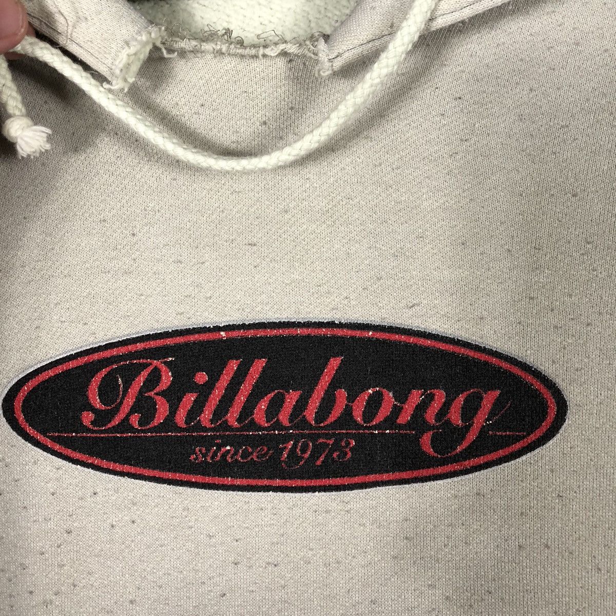 Billabong × Vintage 🔥OG🔥Rare🔥90s🔥Trash🔥Billabong Surf Big Logo Rips Hoodie Size US L / EU 52-54 / 3 - 6 Thumbnail