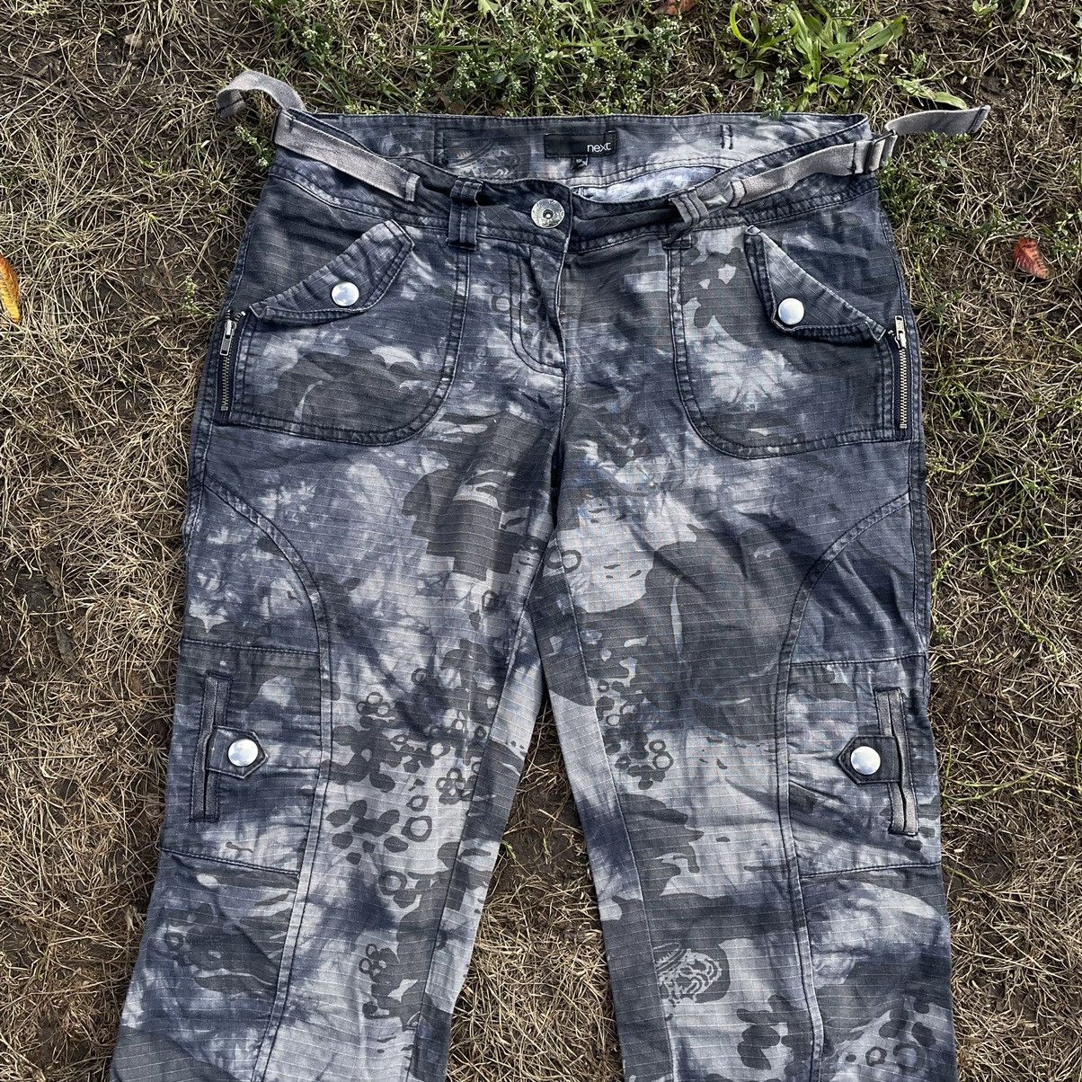 Vintage Vintage 90s Baggy Cargo Pants Distressed Grunge Streetwear 3 Size 30" / US 8 / IT 44 - 4 Thumbnail