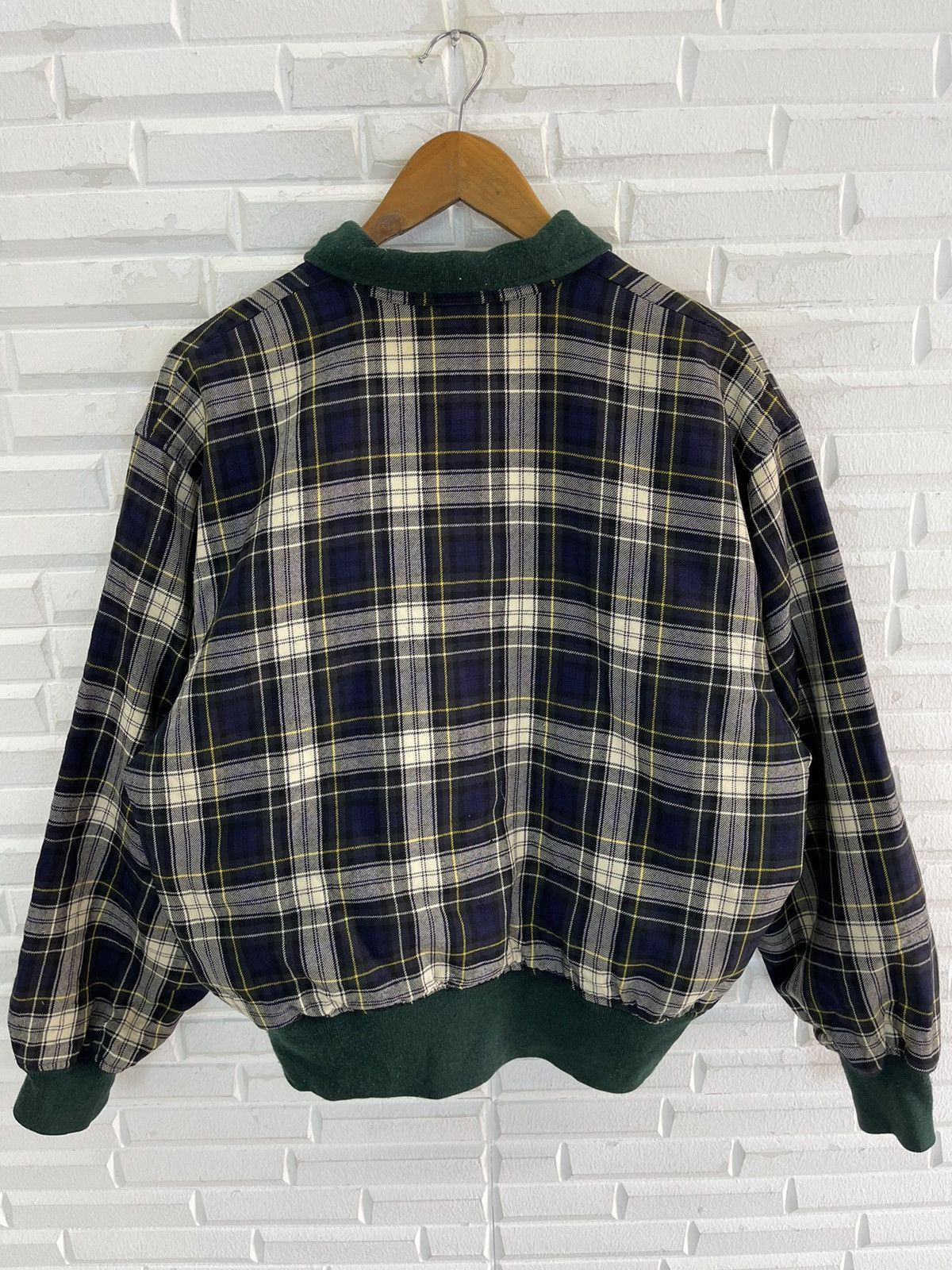 BIGI × Vintage Vintage JUST BIGI MEN’S VARSITY JACKET TARTAN Size US M / EU 48-50 / 2 - 4 Thumbnail
