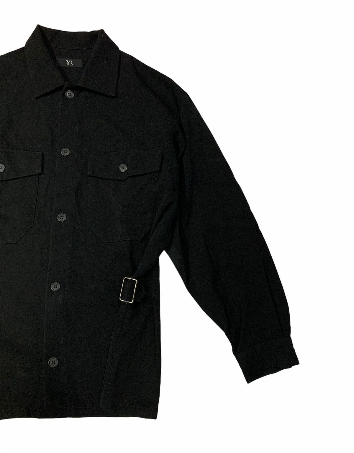Yohji Yamamoto 🔥YOHJI WOOL/LAINE DOUBLE POCKET JACKETS Size US M / EU 48-50 / 2 - 1 Thumbnail