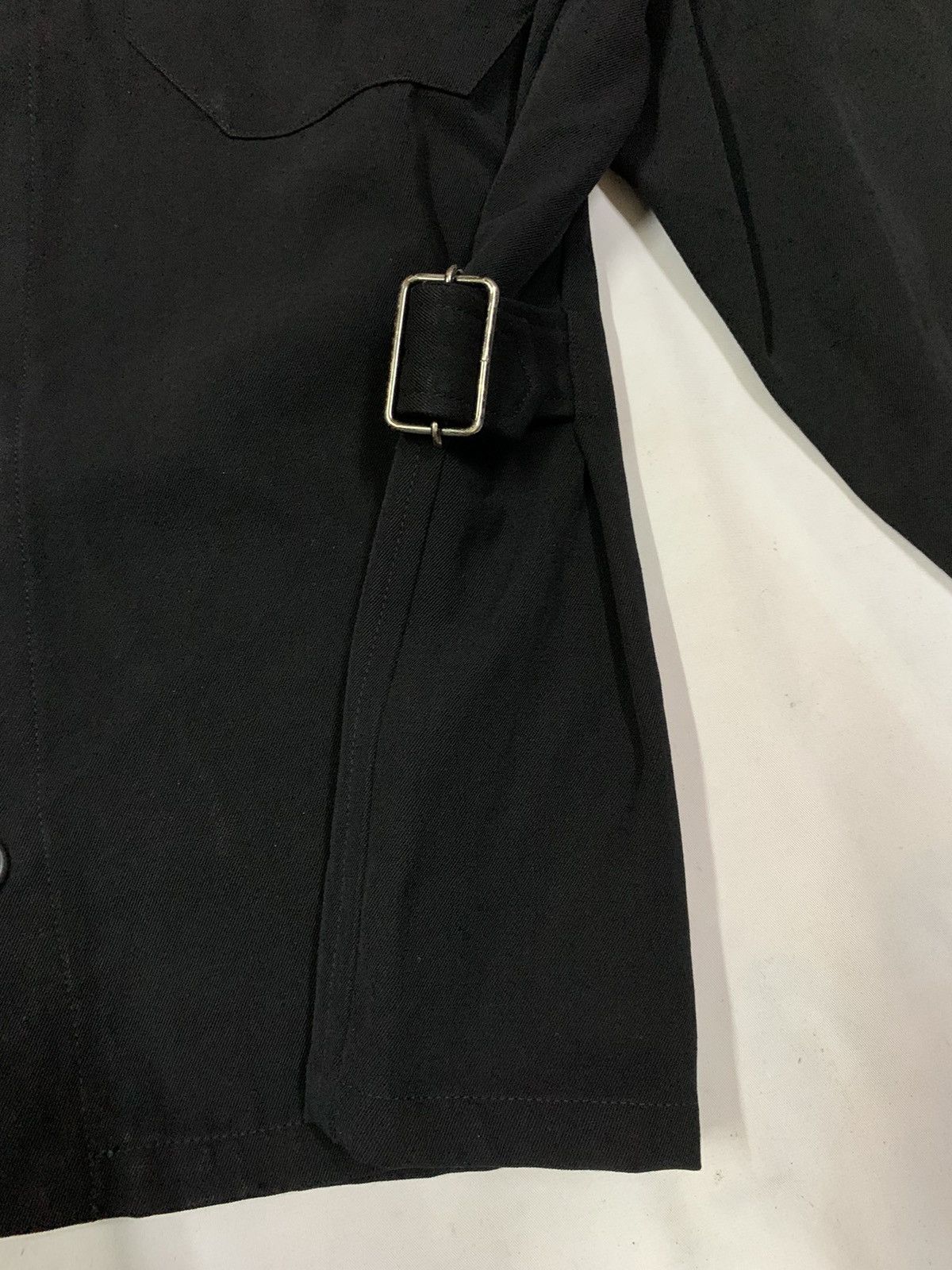 Yohji Yamamoto 🔥YOHJI WOOL/LAINE DOUBLE POCKET JACKETS Size US M / EU 48-50 / 2 - 8 Thumbnail