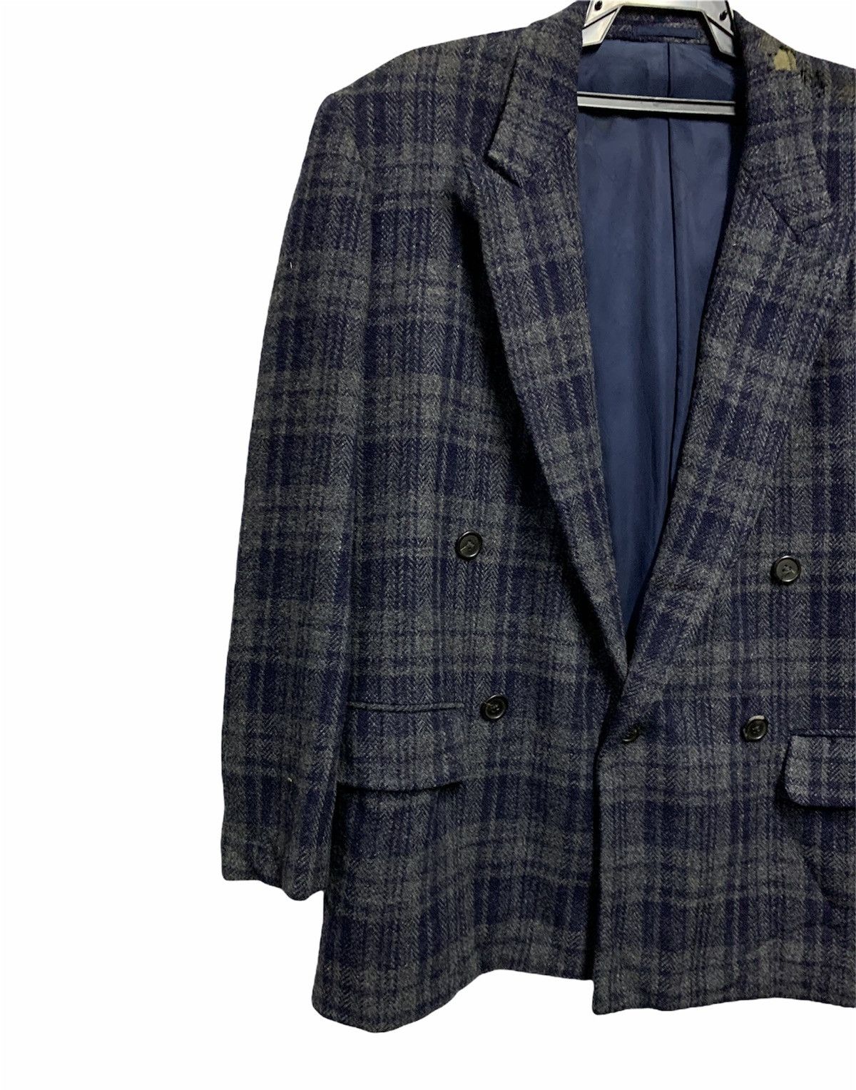 Y's for Men 🔥YS FOR MEN WOOL TARTAN MENS TAILORED BLAZER Size 48L - 3 Thumbnail